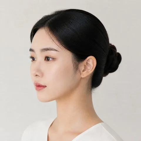 좌측 45도 예시