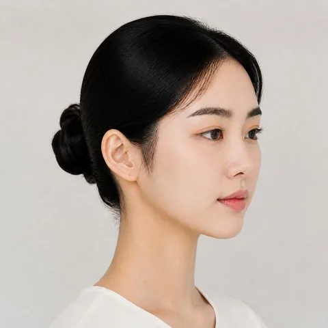 우측 45도 예시